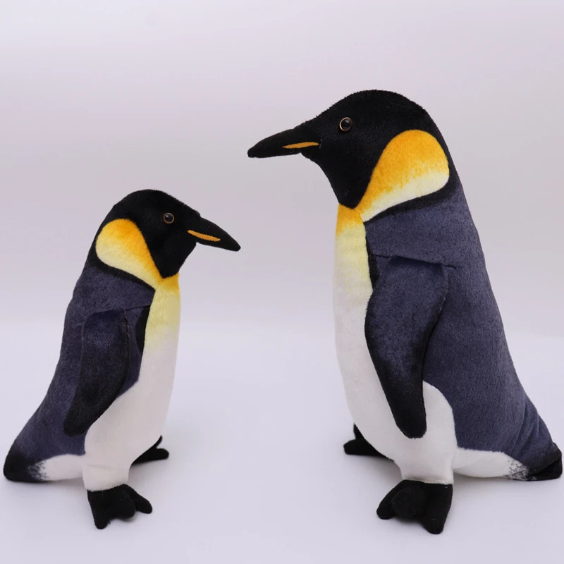 Brinquedo do luxuoso do pinguim simulado, algodão dos PP, animal curto