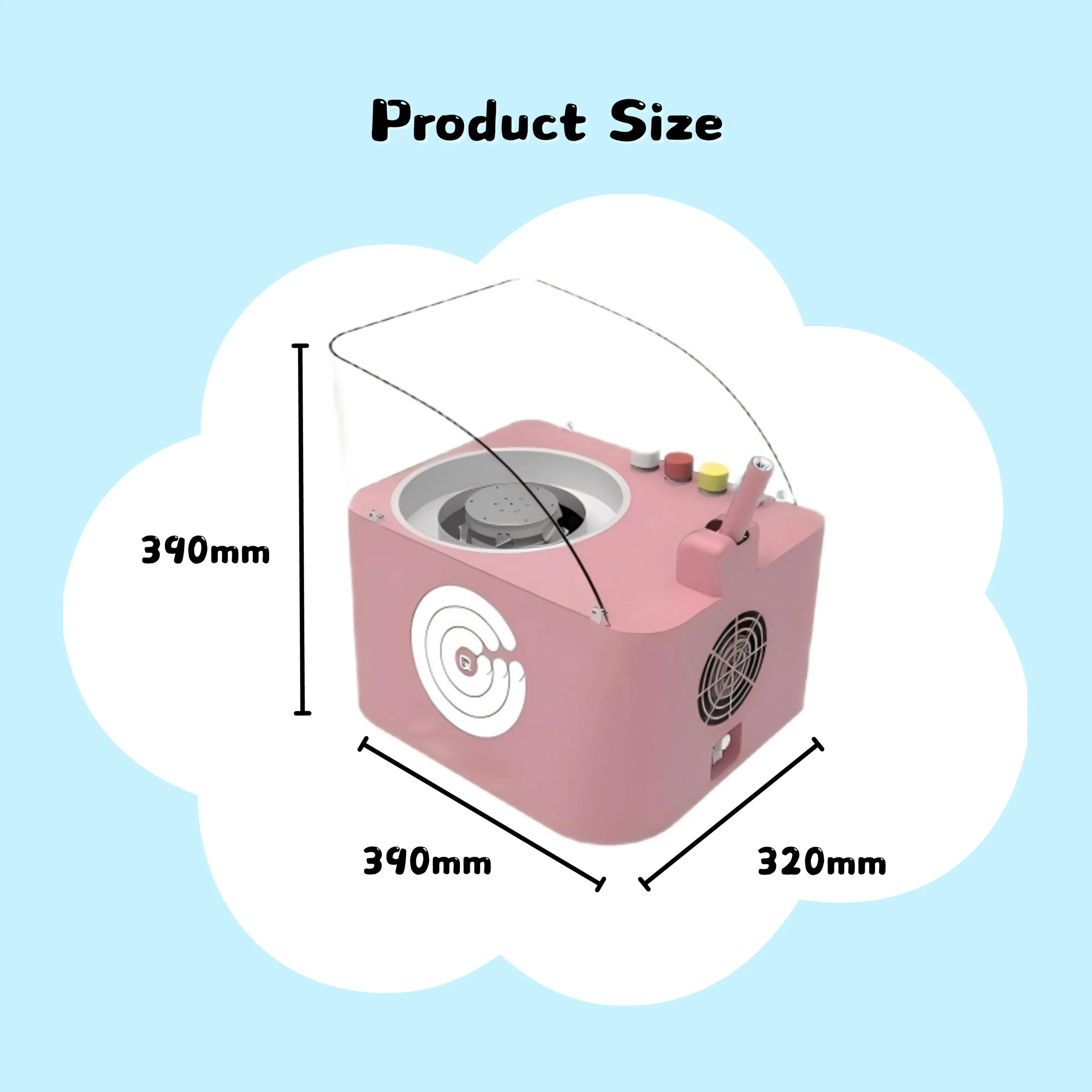 Mini automatic  marshmallow machine, DIY colored marshmallow, children's birthday gift