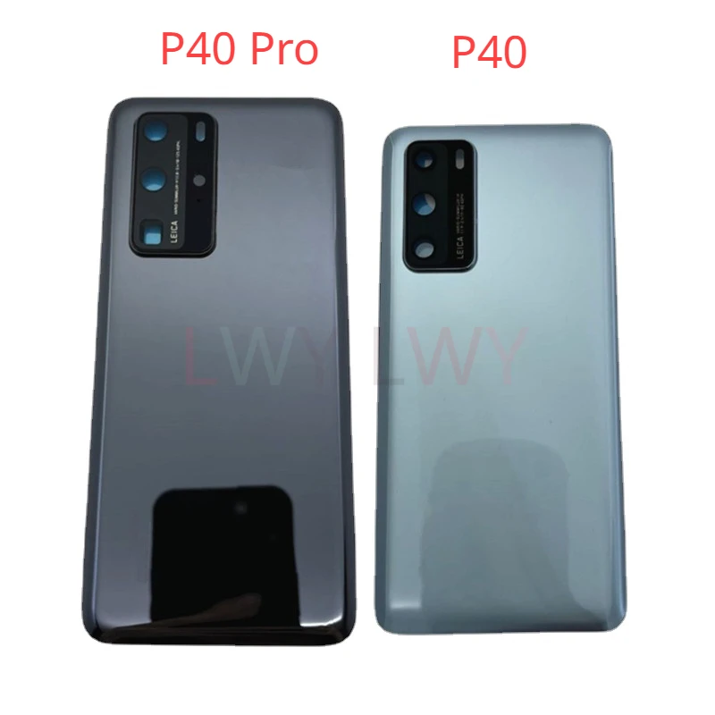 p40pro For huawei P40 pro p40 Battery Cover Rear Door Housing Case Replacement Parts With camera cover