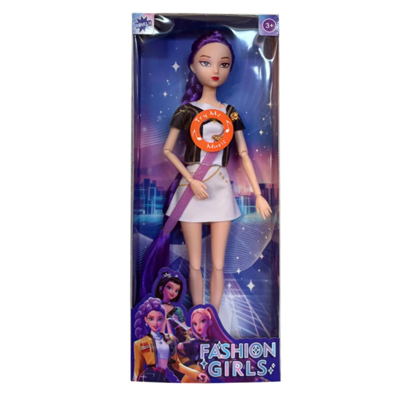 2026 Gorąca Anime K-Pop Figurka Winylowa Demon Hunter Rumi Mira Zoi Lalka Maska Prezent Urodzinowy dla Fanów