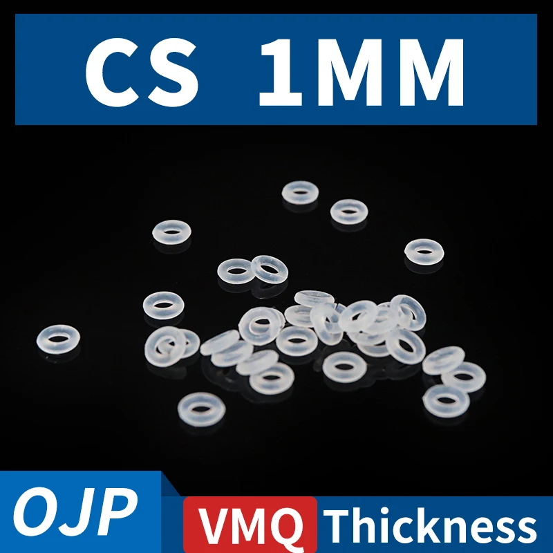 Cs1Mm White Vmq Sil… - image