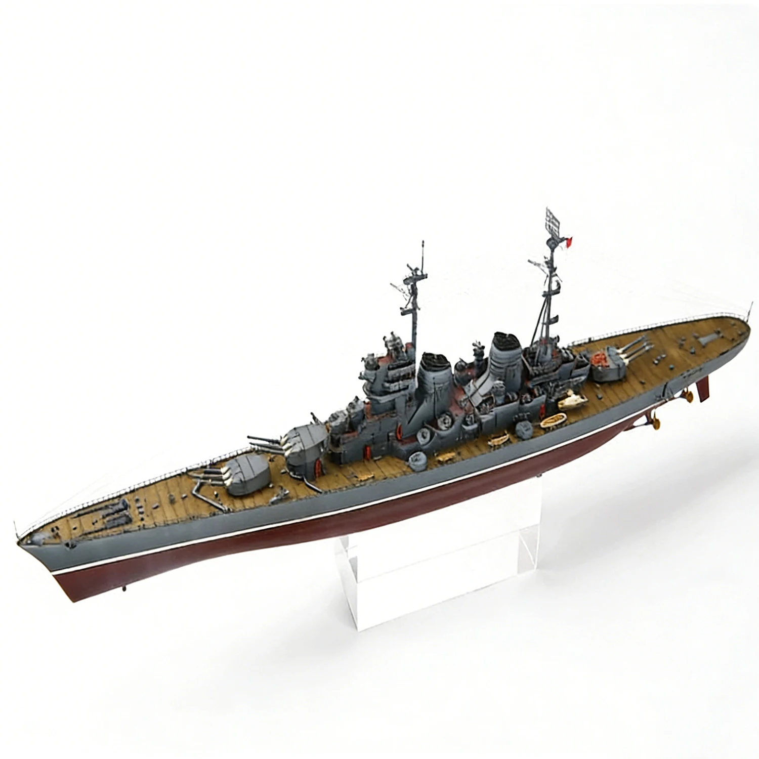 

1/700 TM70008 Warship Assembly Model Resin 3D Printed Ships Static Model Ship Toy Ornament Warship Model
