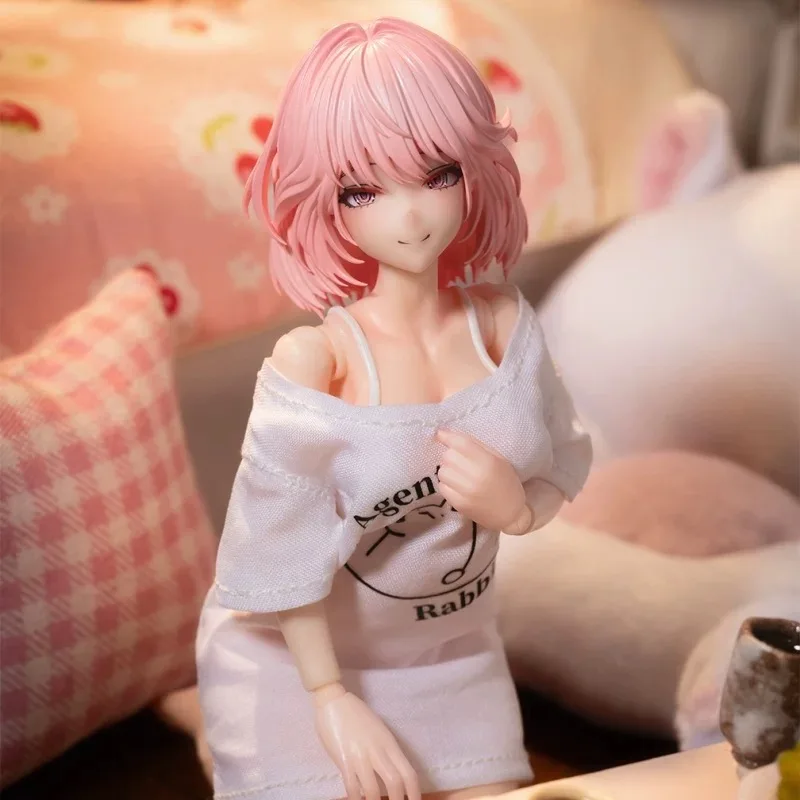 Snail Shell RA-01L Holiday Rest 1/12 Aileen Figure Rabbit Girl Bikini Leisure Home Outfit Full Set 6in Action Figures Model Toy