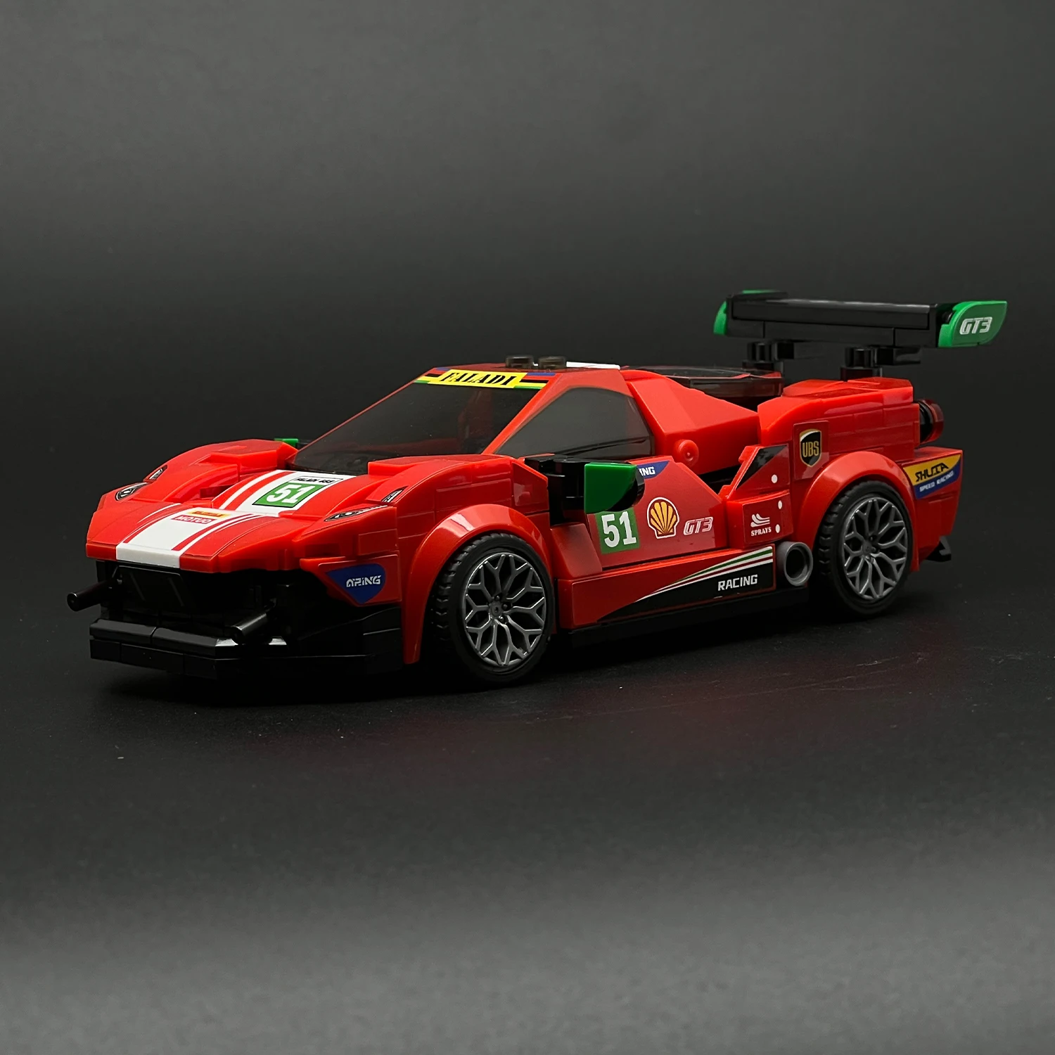 

Supercar Building Blocks Racing Car Model Toy Boy Gift DIY Vehicle Puzzle Creative Hobby Kit Educational Toy Sports Car Model