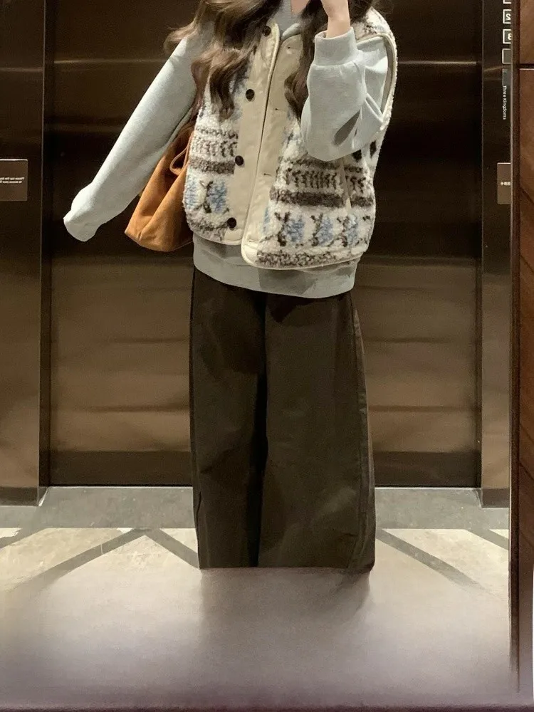 

Большие размеры, женские широкие джинсы с высокой талией, прямой крой, джинсовые брюки с завышенной талией, осень-зима, новые брюки длиной до пола