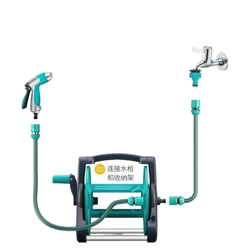 Watering water pipe, hose storage set, household watering garden