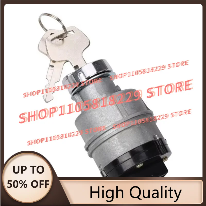 Lgnition Switch Electric Door Lock Fuel Switch Key Excavator Parts For HD512 700 820 1023 1250 1430-2-3-R