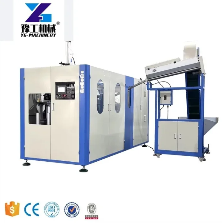 Customized Easy Operate 5L Oil Bottle Water Bottle Semi Automatic PET Bottle Making Machine 5Liter To 10Liter