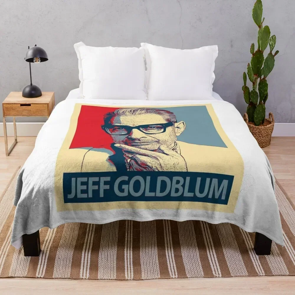 

Jeff Goldblum Throw Blanket Portable Lightweight Blanket for Travel Camping