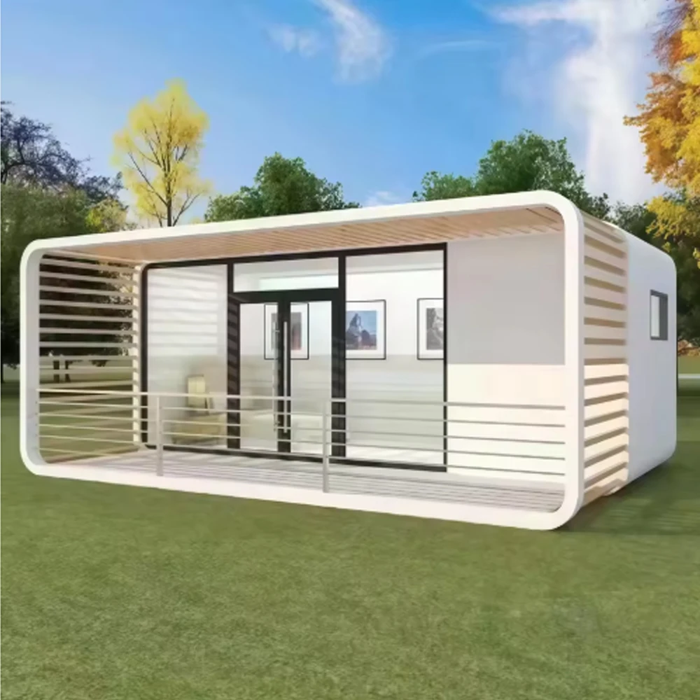 2026 New Style 20ft 40ft Prefab Container House Luxury Pod Movable Apple Cabin High Quality Custom Modern Mobile Space Cabin