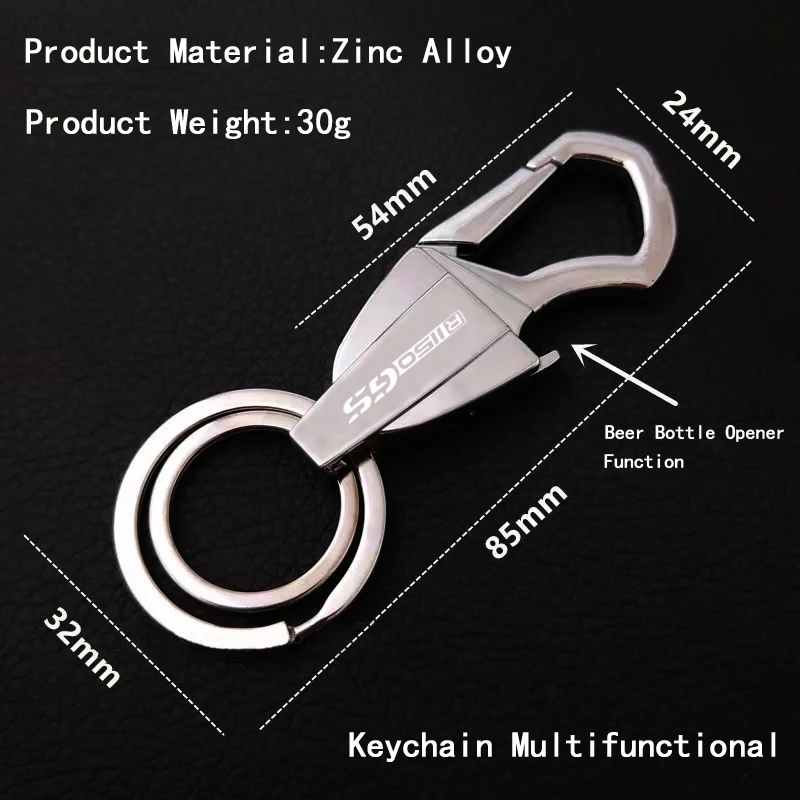 For BMW R1150GS R1150 GS R 1150 GS 1999-2004 2000 2001 2002 2003 Motorcycle Keychain  Zinc Alloy Multifunction Car Play Keyring
