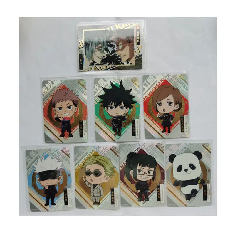 KAYOU Echtes Jujutsu Line Serie 1 UR(001-016)PR(01-010) Single Sheet Full Set Gojo Satoru Itadori Yuji Anime Collection Card