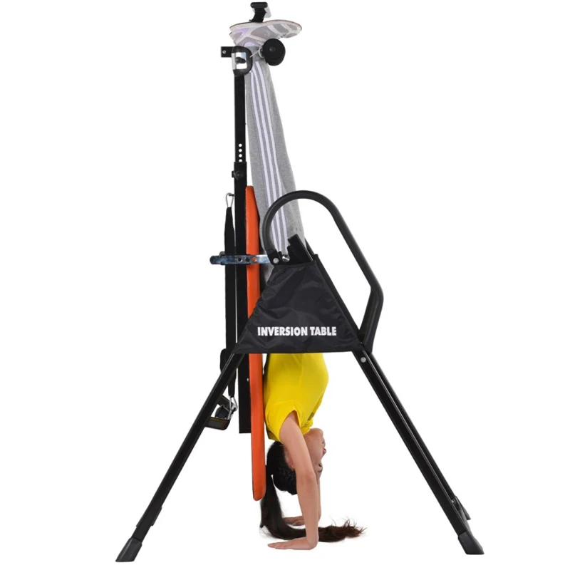 Melhor equipamento de ginástica mesa de inversão emer suporte de mão máquina de giro cura dor nas costas mesa inversa de gravidade manter o corpo saudável