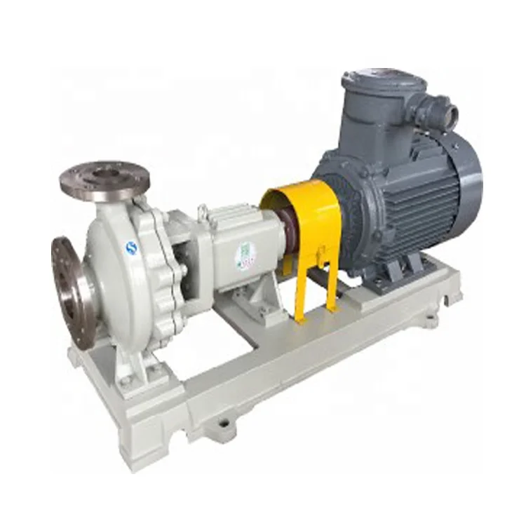 

Stainless Steel End Suction Hot Oil Slurry Horizontal Centrifugal Pump