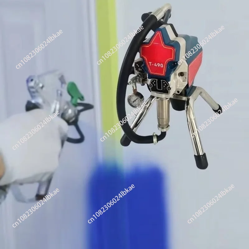 

T-490 electric airless paint sprayer - portable automatic airless paint sprayer