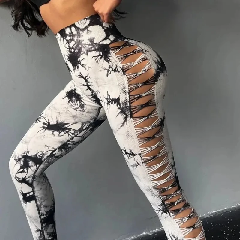 Elastic Tights Spor… - image