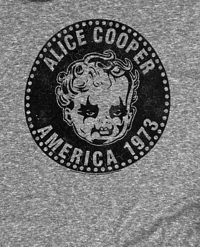 ALICE COOPER cd lgo BILLION DOLLAR BABIES / AMERICA 1973 Official SHIRT XL new