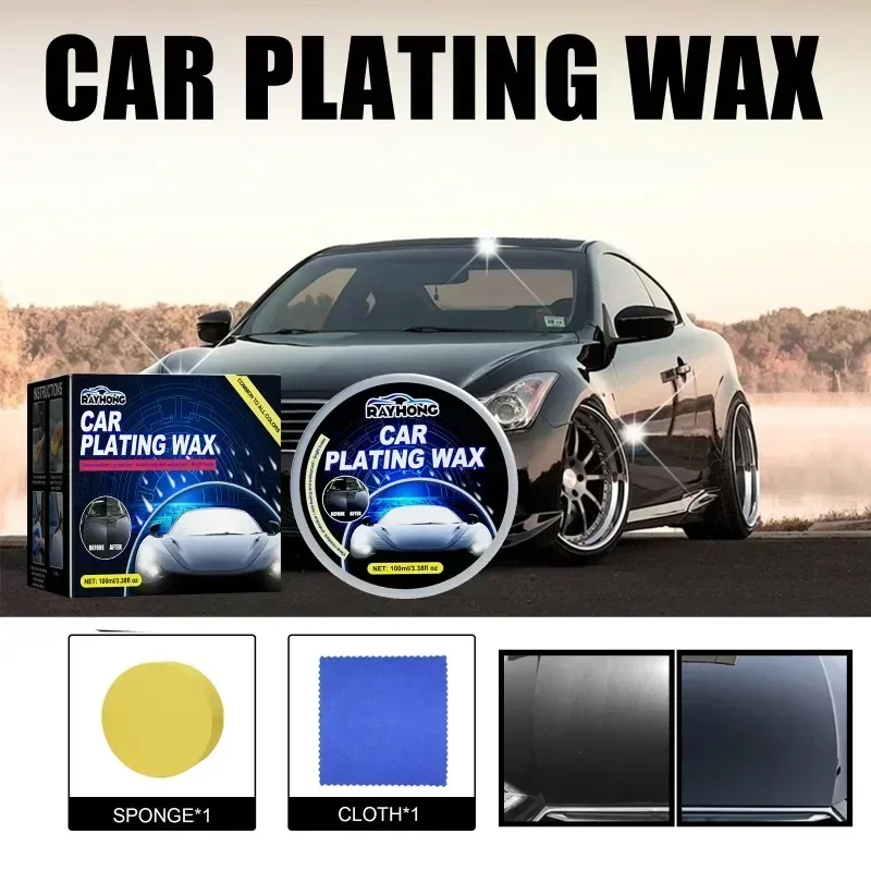 Auto Crystal Wax Coating: Polishing Maintenance, Solid Wax & Waterproof Protection Agent