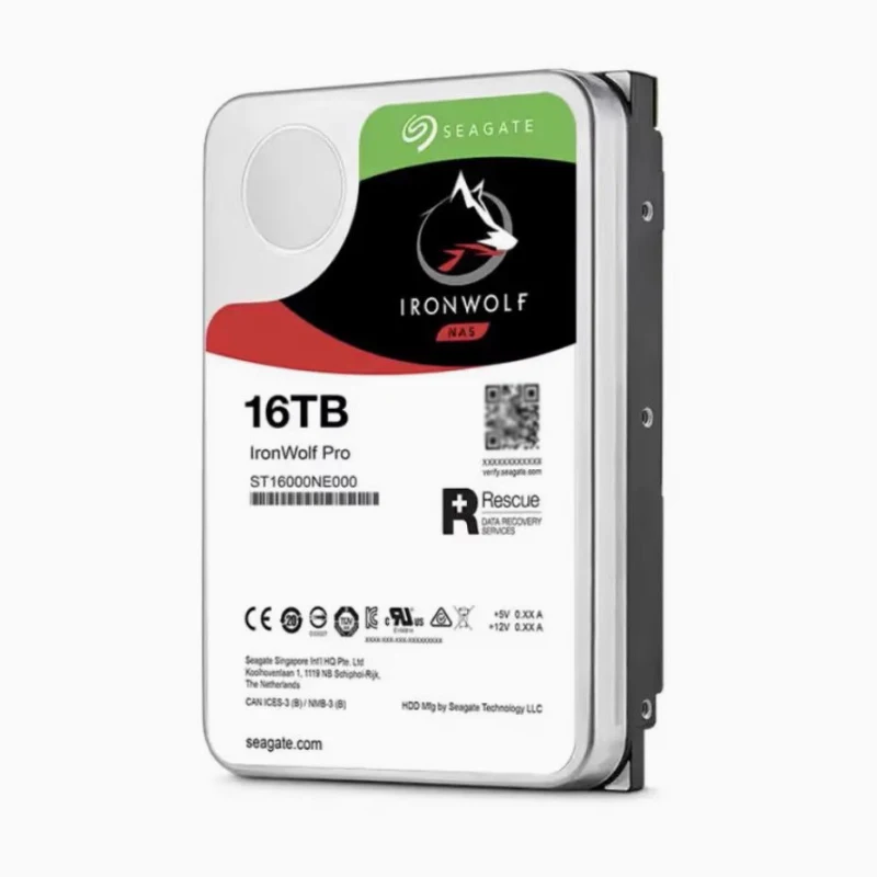 씨게이트 아이언울프 프로 16TB 내부 7200RPM 3.5 인치 HDD, ST16000NE000, 신제품