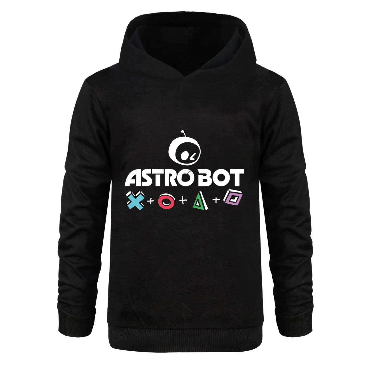 Hot Astro Bot Hoodie Kids Comic Clothes for Toddler Girl Pullover Long Sleeve Coats Boys Soft Fabric Outerwear Children Clothing