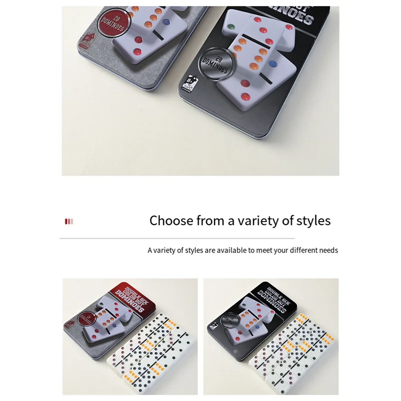 Ivorys Domino Set, Domino Board Game, Parent-Child Interactive Chess And Cards-AU47