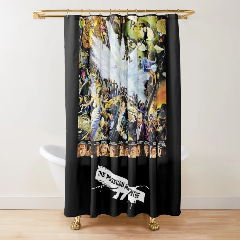 

Best Movie Ever The Poseidon Adventure 1972 Shower Curtain For Bathroom Shower Elegant Bathroom Bathroom Shower Curtain