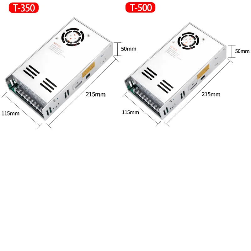 Triple Output Switching Power Supply 30W 50W 60W 100W 350W 500W AC/DC 5V 15V -15V 12V 24V Driver Transformer SMPS -A/B/C/D