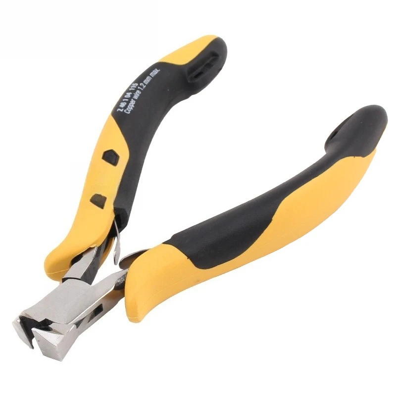 

Anti-static miter pliers Imported electronic miter pliers 115MM small miter edge cutting