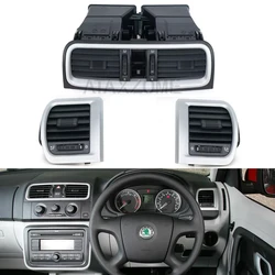 For Skoda Fabia 2 mk2 Roomster 2007 2008 2009 2010 Air Vent Outlet Dashboard Center Vent Trim 5j0820951e 5J0819701 5J0819702