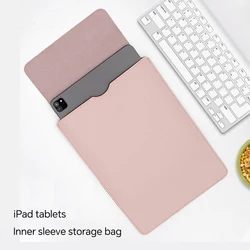 PU Leather Sleeve Bag For ipad pro 11 2021 5th 6th 7th 8th 9th 9.7 10.2 gen mini 1 2 4 5 6 air 1 2 3 Air 4 5 10.9 Ebook Pouch