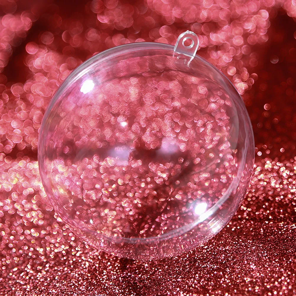 

12Pcs Fine Workmanship Acrylic Ball Pendant Christmas Decor for Front Porch Entryway Holiday Welcome Christmas Pendant