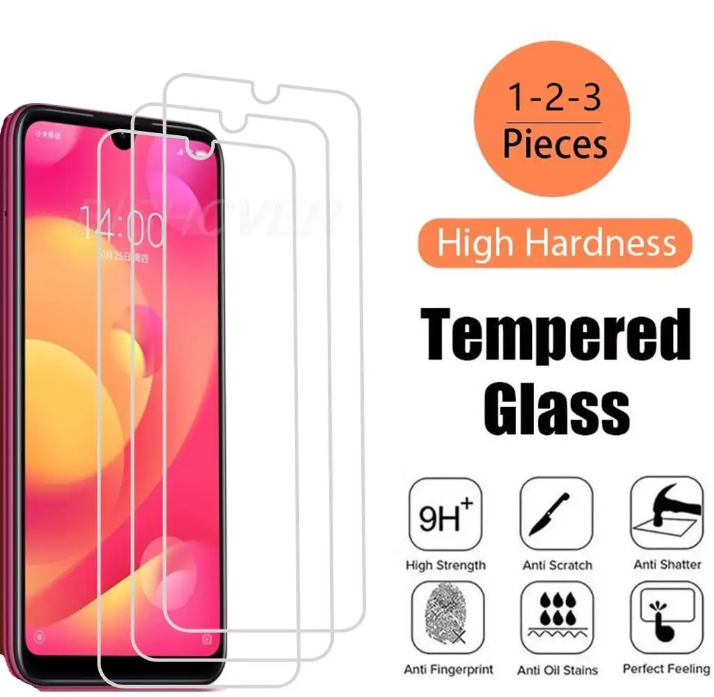 For Xiaomi Mi Play 5.84" HD Tempered Glass Protective On Xiaomi Mi Play M1901F9E Screen Protector Film Cover