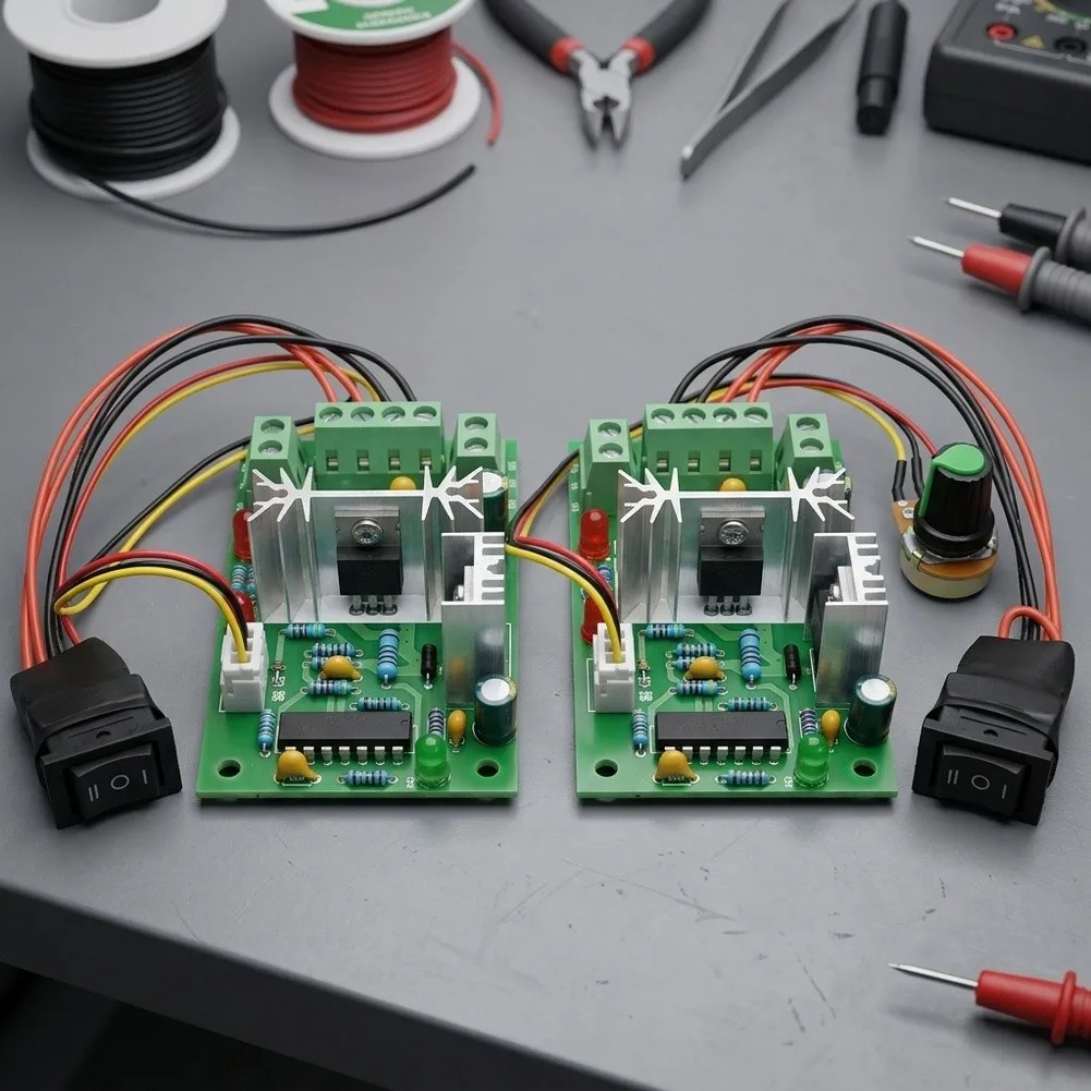 Overload Protection Motor Controller Motor Controller 73.5mm X 45.5mm X 27mm Motor Rate Controller Wide Voltage Range