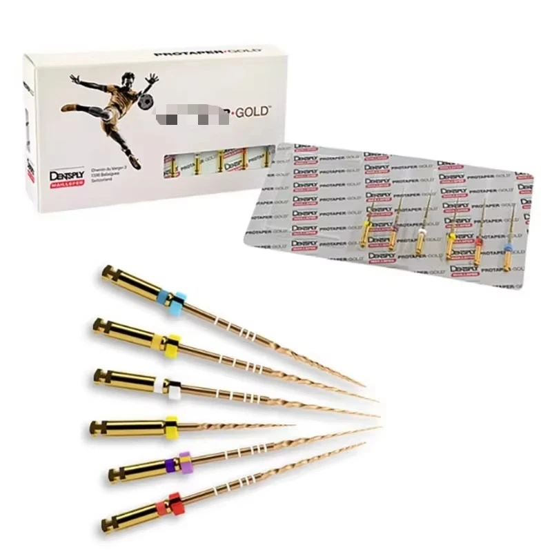 

1Pack(6pcs) Dental Endodoncia Files GOLD Files Dentistry teeth whitening Root Tools
