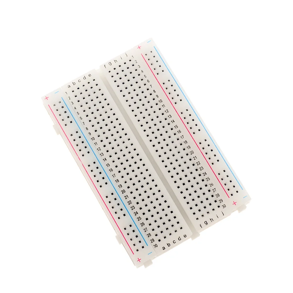 1 Pcs New 400 Tie Points Solderless PCB Breadboard Mini Universal Test Protoboard DIY Bread Board for Bus Test Circuit Board