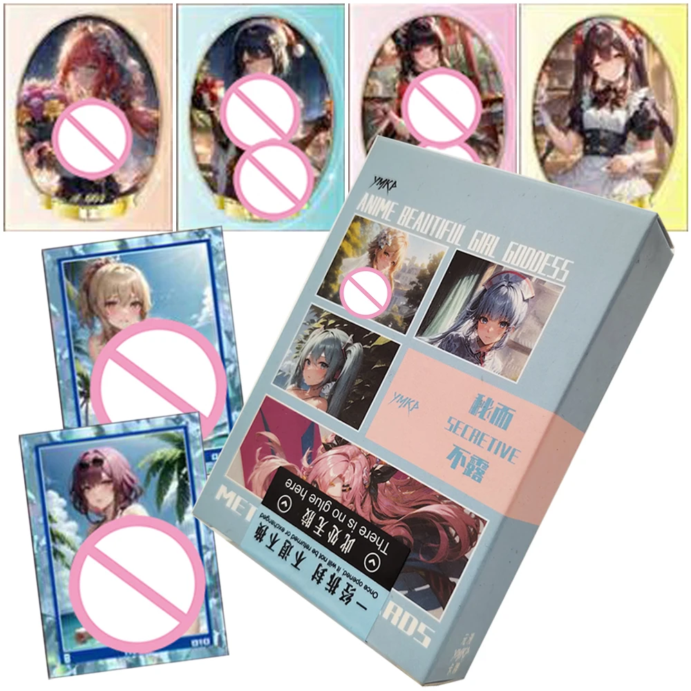 Secretive Beautiful Girl Goddess Rare Collection Cards Mature Tempting Game Anime Characters Exquisite Cards Boys Cherish Toys