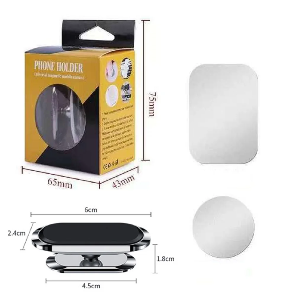 새로운 자기 자동차 전화 홀더 대시 보드 휴대 전화 스탠드 360도 회전 탐색 다기능 홈 오피스