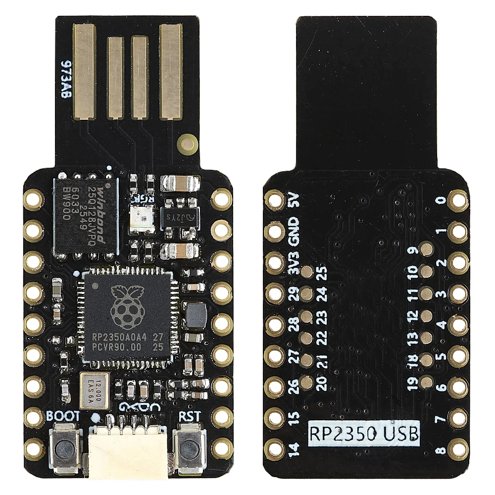 MINI USB RP2350 Development Board Module for Raspberry Pi Dual Core 4MB Flash USB Tool Modules JST1.0 1.0MM 4PIN