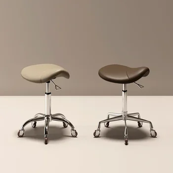 Pferd Sattel Dressing Hocker Spinning Kosmetikerin Stuhl Einstellbar Schönheit Salon Tabouret Coiffeuse Garten Möbel