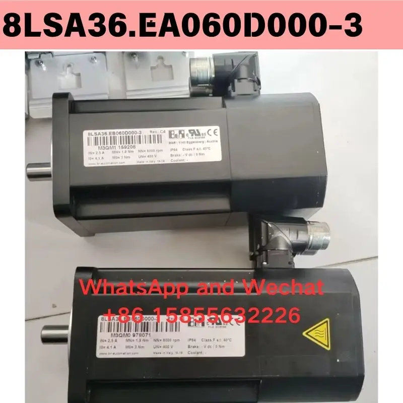 Used 8LSA36.EA060D000-3 electrical machinery Functional test OK