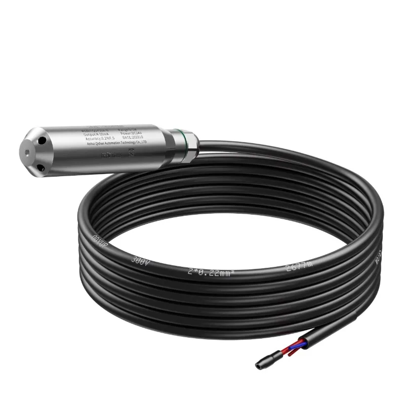 Water level sensor 5m deep well drilling submersible water level sensor transmitter