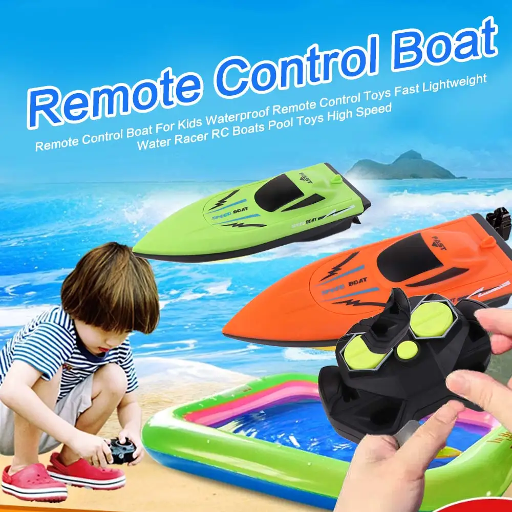 高速リモコンボートセーリングボート長持ちレーサー RC ボート 2.4 グラム防水ワイヤレススピードボートおもちゃ夏の水