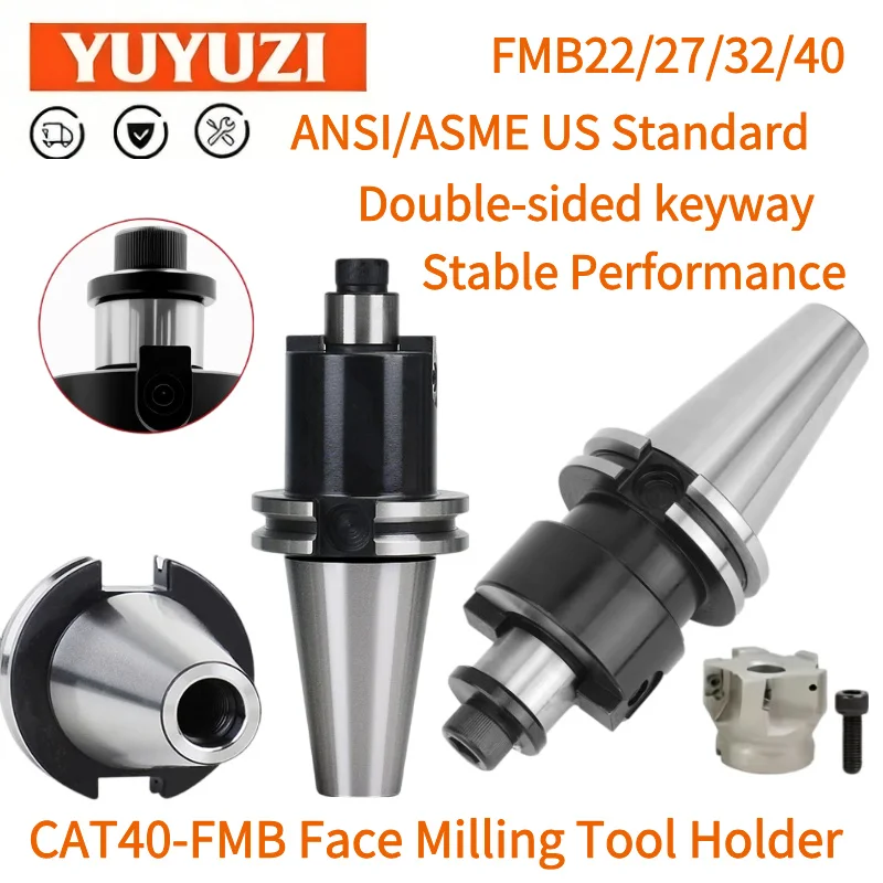 

Держатель инструмента CAT40 FMB FMB22 FMB27 FMB32/40 для фрезерования на станках с ЧПУ, 60L 100L 300R 400R MFWN, для токарных и фрезерных станков