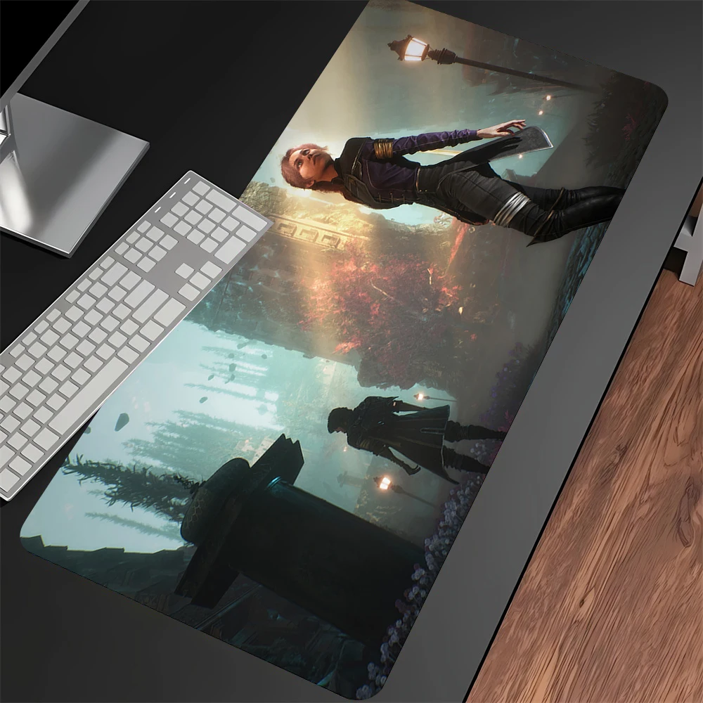 

XXL Large Gamer Mousepad Clair Obscur Expedition 33 Mouse Pad Keyboard Mouse Mat Gaming Accessories Cabinet Lockrand Desk Mats