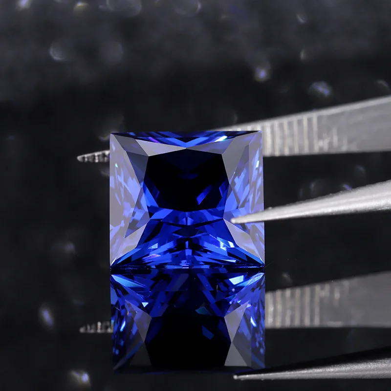 Cutting Loose Gemstone Sapphire Corundum Gem Spinel Various Shapes Diy Mosaic Jewelry Blue Gemstone Stone of Diy Jewelry