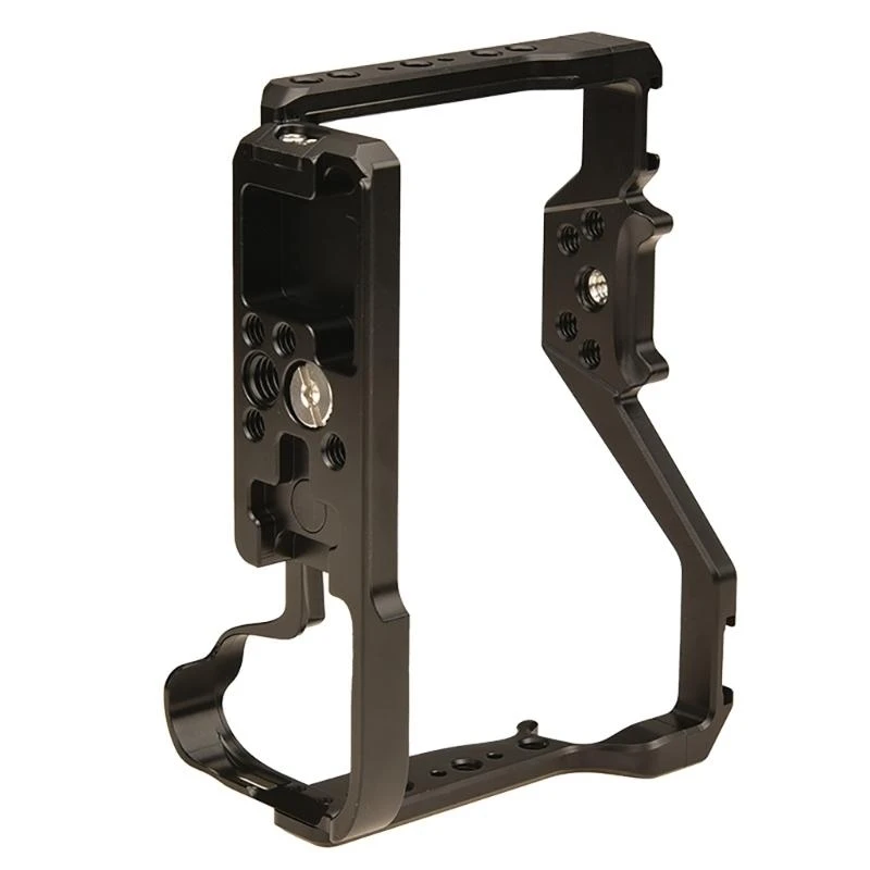 Gaiola câmera liga alumínio para câmeras Registro vídeo Rig Rig Mounting Point Expanda os acessórios da sua