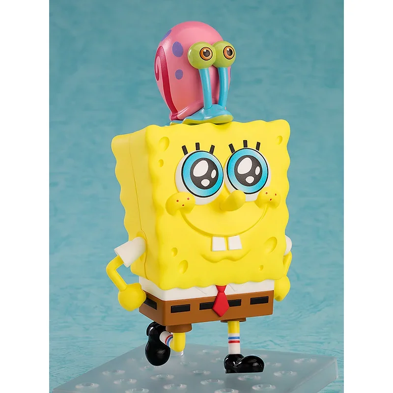 Good Smile GSC Original Nendoroid  SpongeBob Gary the Snail Anime Action Figure Toys For Boys Girls Kids Children Birthday Gifts