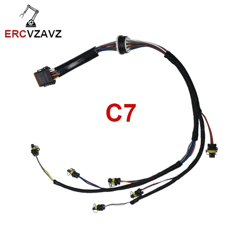 

222-5917 2225917 C7 Engine Injector Wiring Harness for Caterpillar 324D, 325D, 326D, 328D, 329D 950H 962H 966D 966E 966F 966F II