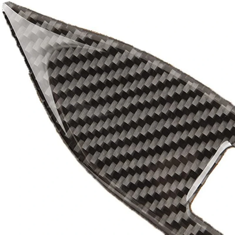 لوحة تشذيب داخلية للسيارة من جانب الراكب ، وتقليم وحدة التحكم ، وألياف الكربون لفورد موستانج