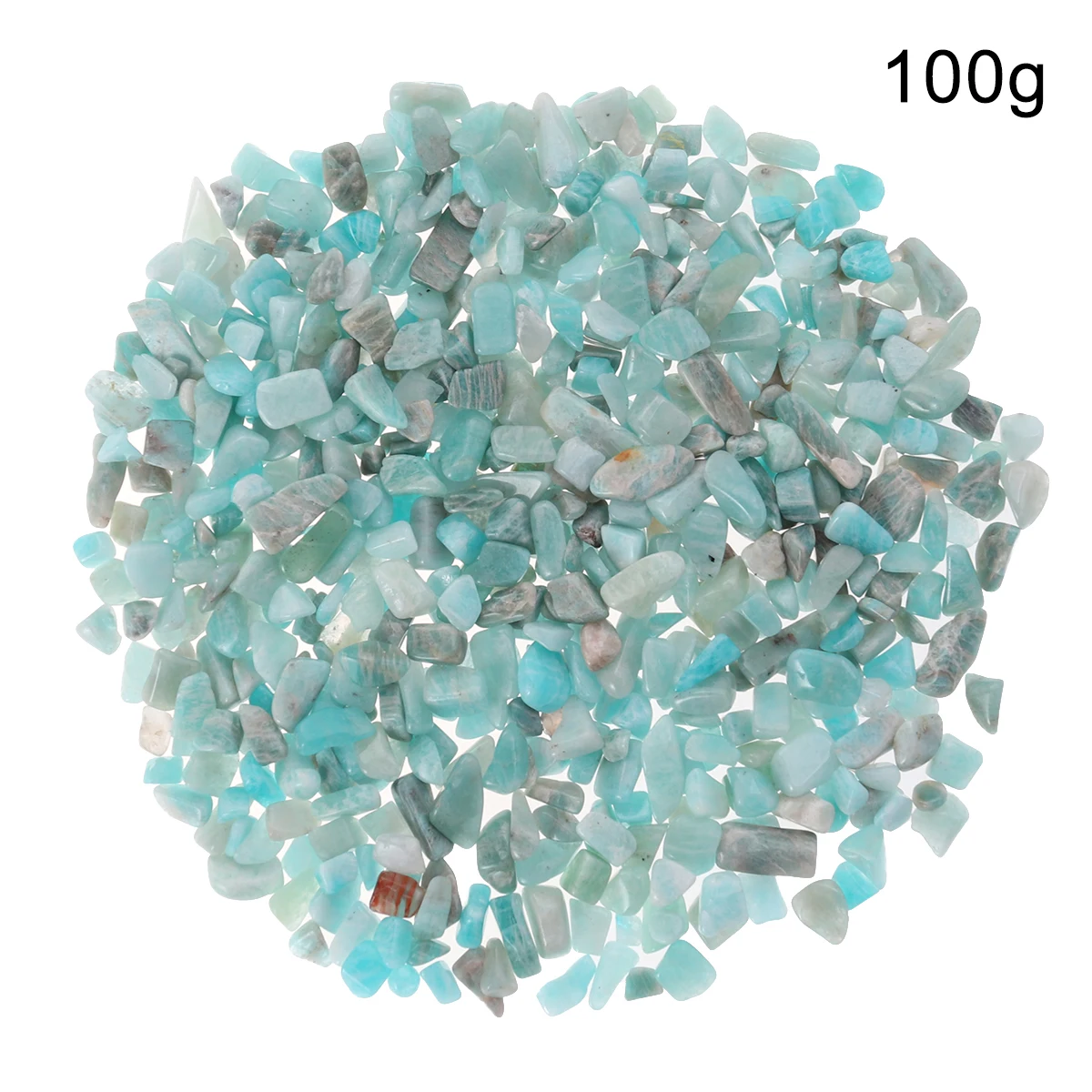 

100G Natural Stone Polished Gravel Mixed Color for Aquarium Fish Tank Decorative River Stones Decorative Gravel
